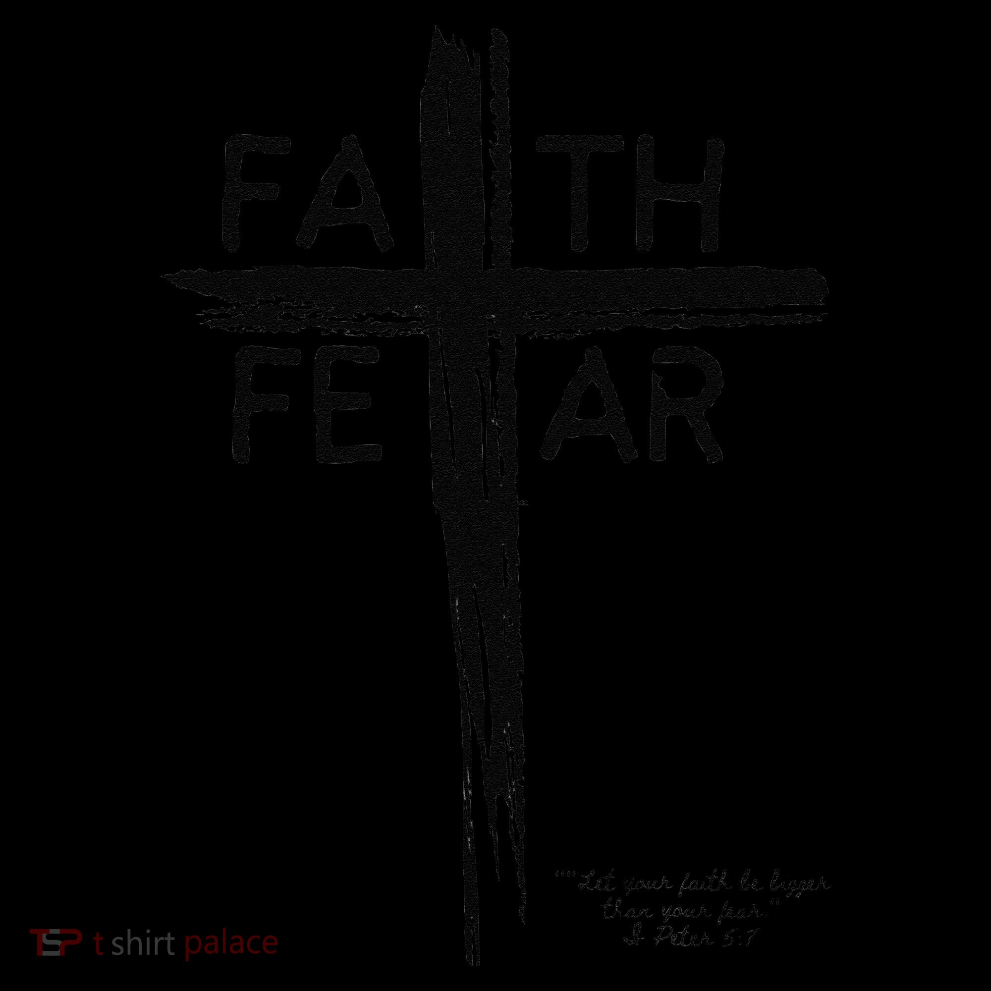 Faith Over Fear Baby Bodysuit