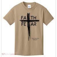 Faith Over Fear Kids T-Shirt thumb 0