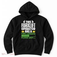 Forklift Operator Fart Loading Oddly Specific Funny Ironic Hoodie thumb 0