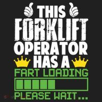 Forklift Operator Fart Loading Oddly Specific Funny Ironic Beanie thumb 2