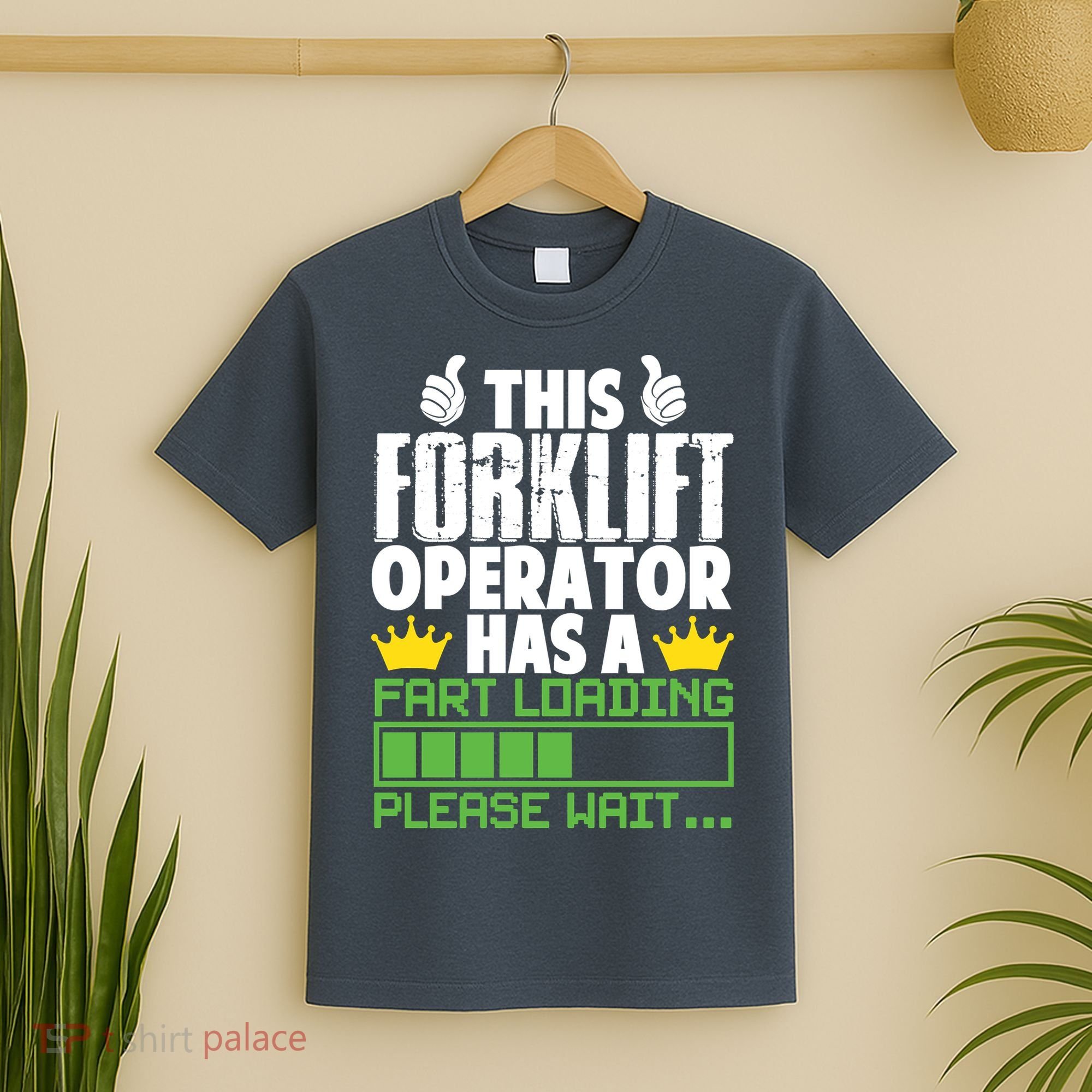 Forklift Operator Fart Loading Oddly Specific Funny Ironic T-Shirt