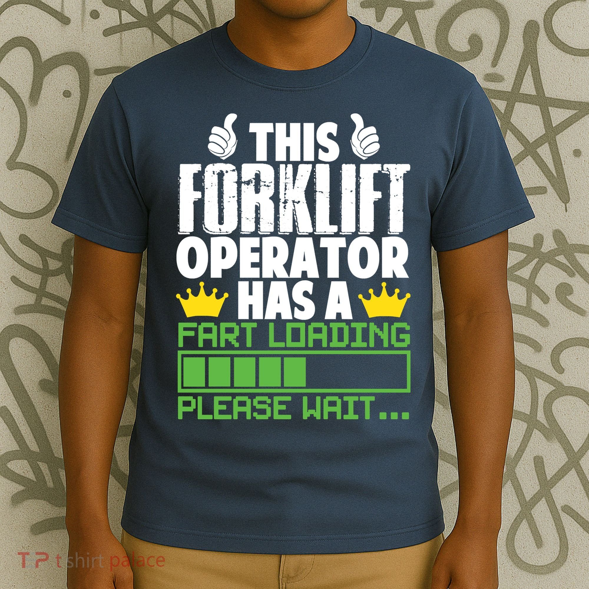 Forklift Operator Fart Loading Oddly Specific Funny Ironic T-Shirt