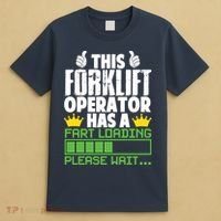 Forklift Operator Fart Loading Oddly Specific Funny Ironic T-Shirt thumb 4