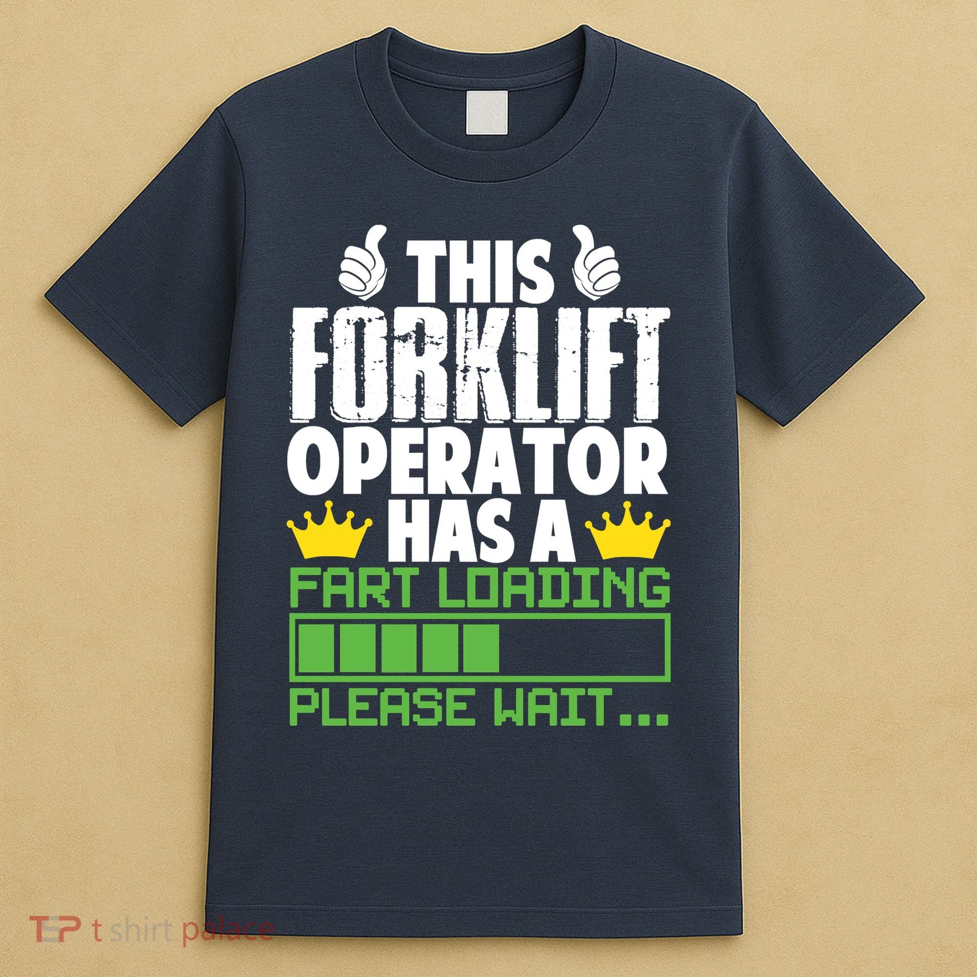 Forklift Operator Fart Loading Oddly Specific Funny Ironic T-Shirt