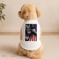 Faith Over Fear God Jesus Christian Flag Doggie Tank thumb 2