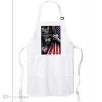 Faith Over Fear God Jesus Christian Flag Apron thumb 0