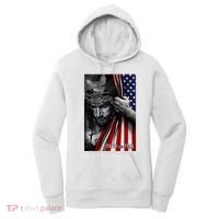 Faith Over Fear God Jesus Christian Flag Women's Hoodie thumb 0