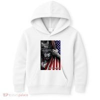 Faith Over Fear God Jesus Christian Flag Kids Hoodie thumb 0