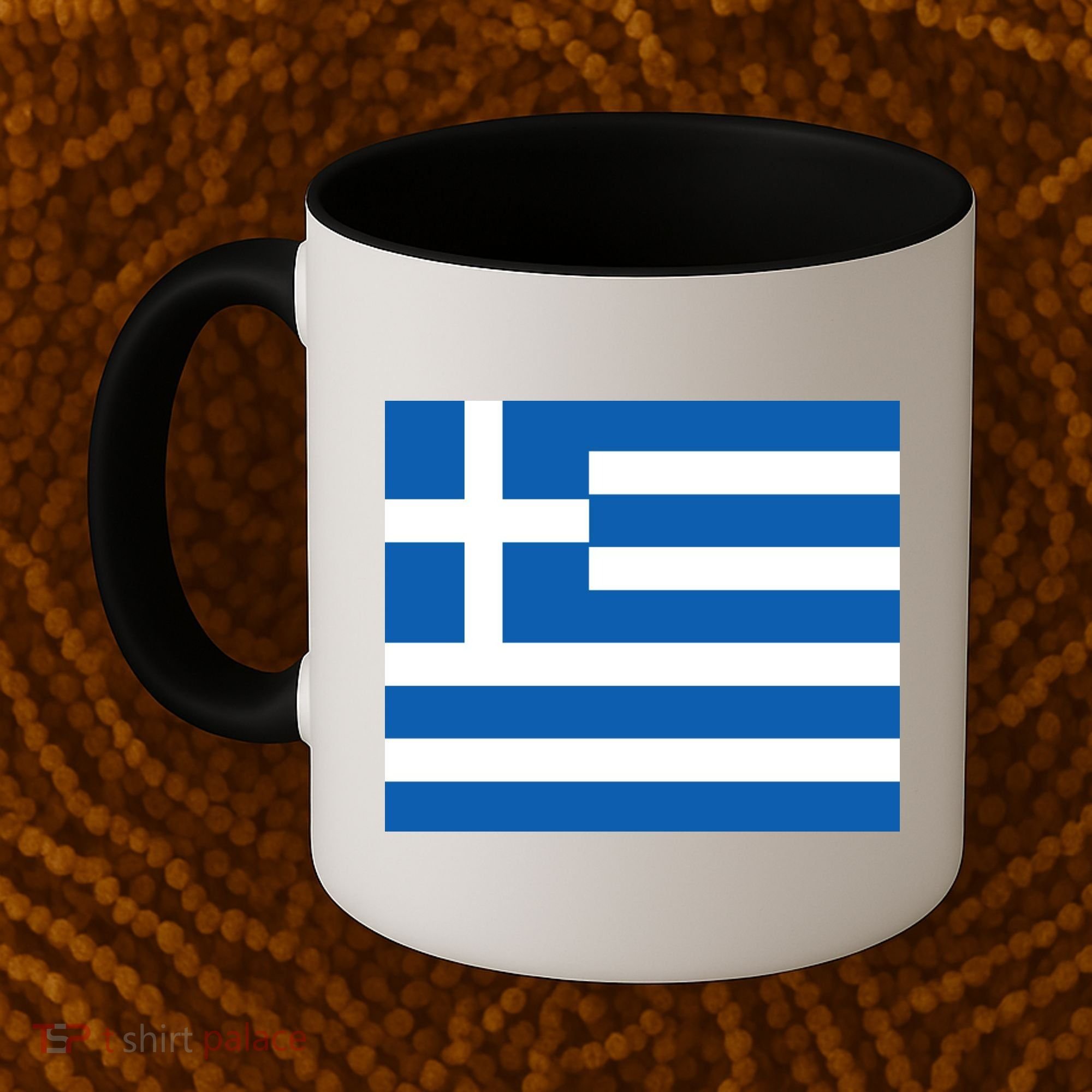 Flag of Greece Coffee Mug