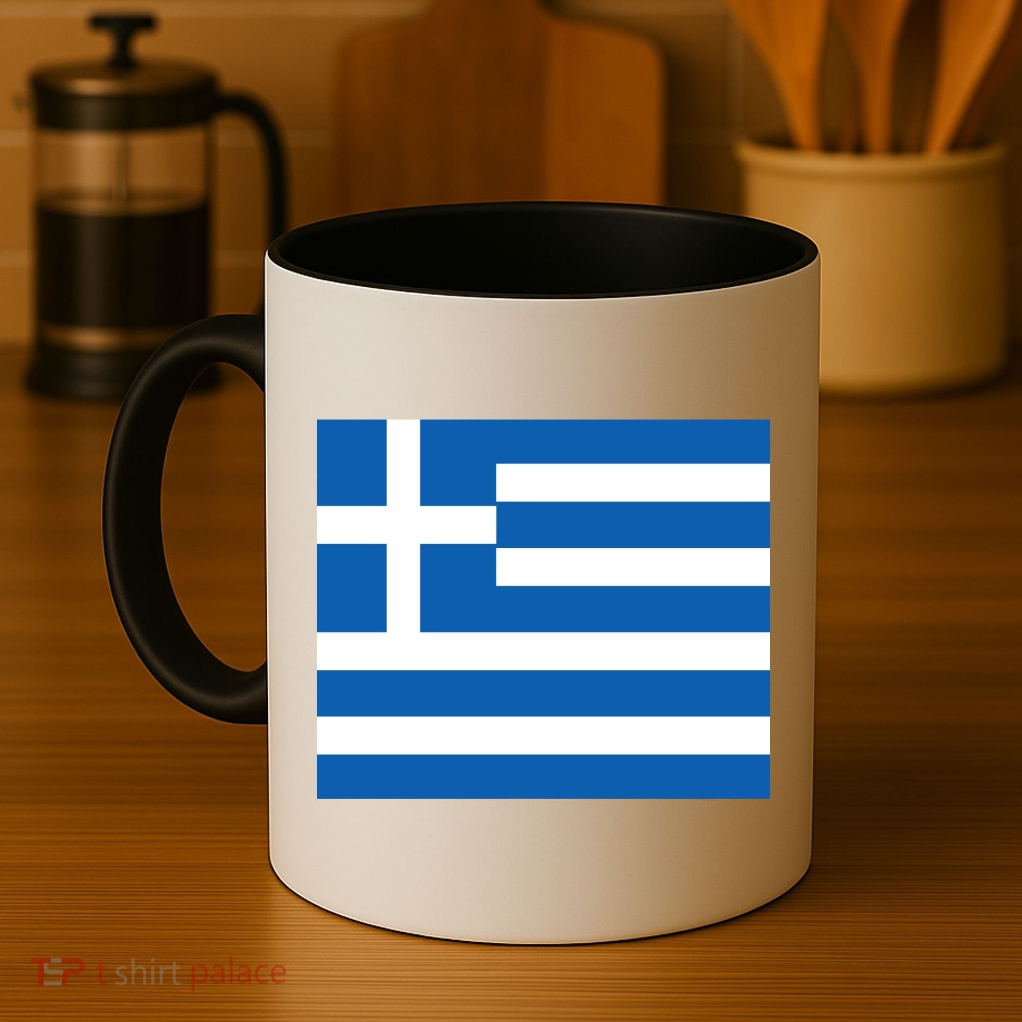 Flag of Greece Coffee Mug