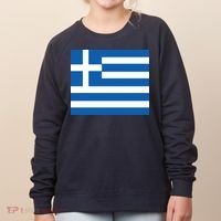 Flag of Greece Women's Sweatshirt thumb 0