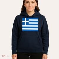 Flag of Greece Hoodie thumb 5