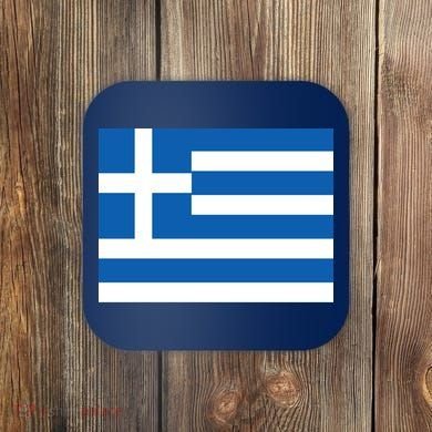 Flag of Greece Coaster