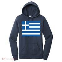 Flag of Greece Women's Hoodie thumb 0