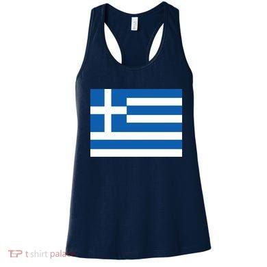 Flag of Greece Women's Tank Top