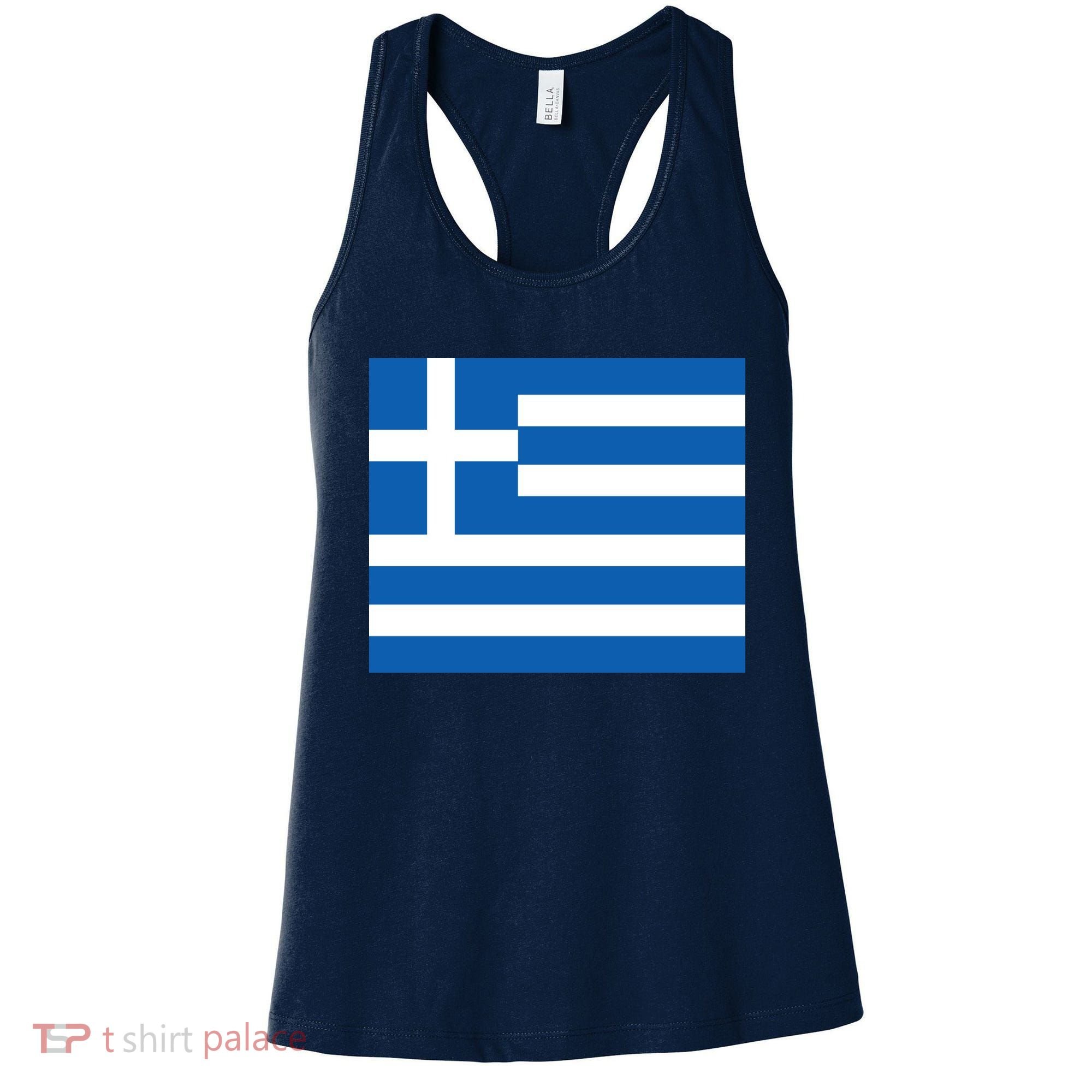 Flag of Greece Women's Tank Top