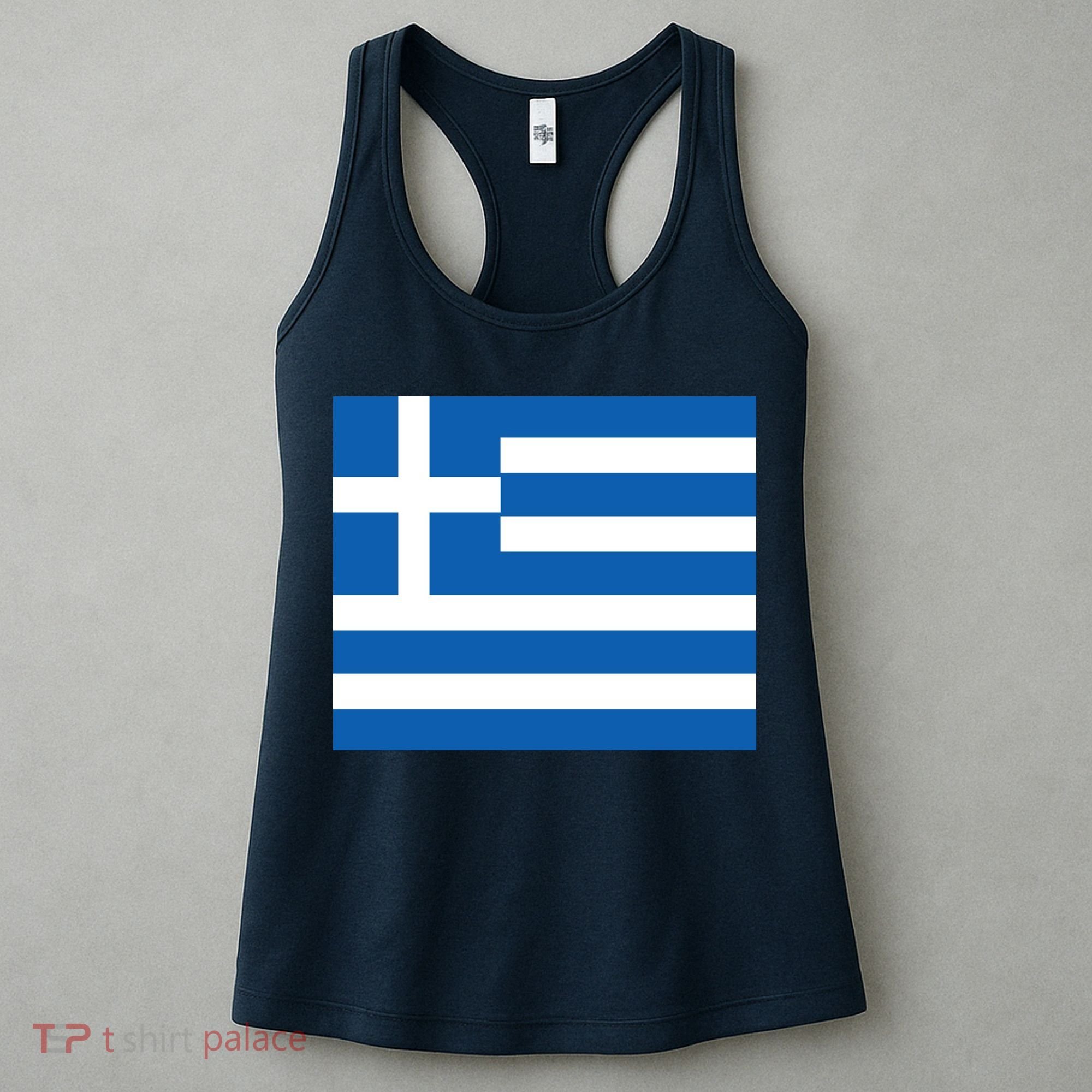 Flag of Greece Women's Tank Top