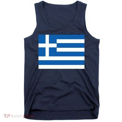 Flag of Greece Tank Top