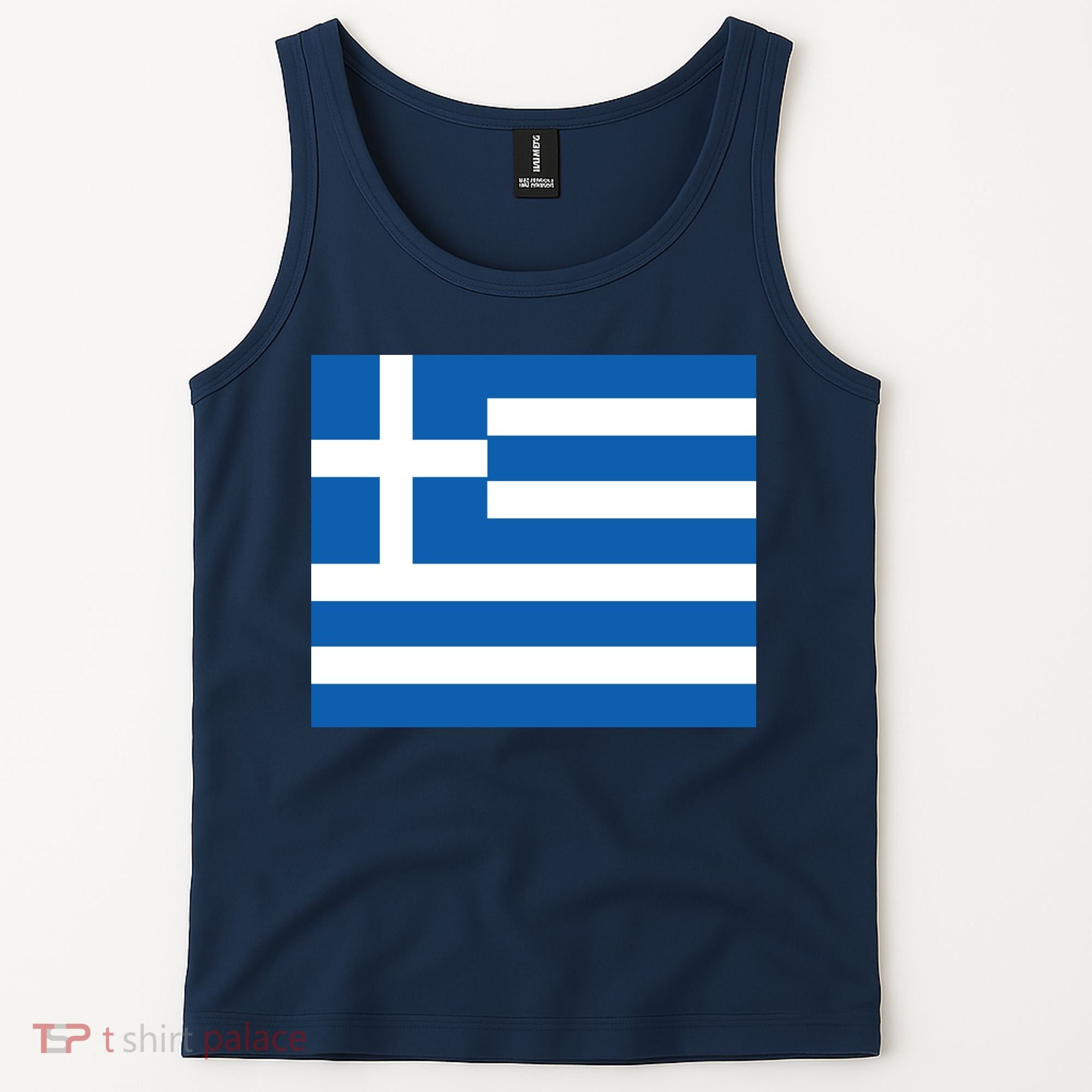 Flag of Greece Tank Top