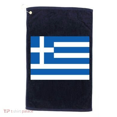 Flag of Greece Golf Towel