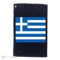 Flag of Greece Golf Towel thumb 0