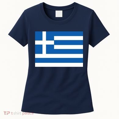 Flag of Greece Women's T-Shirt