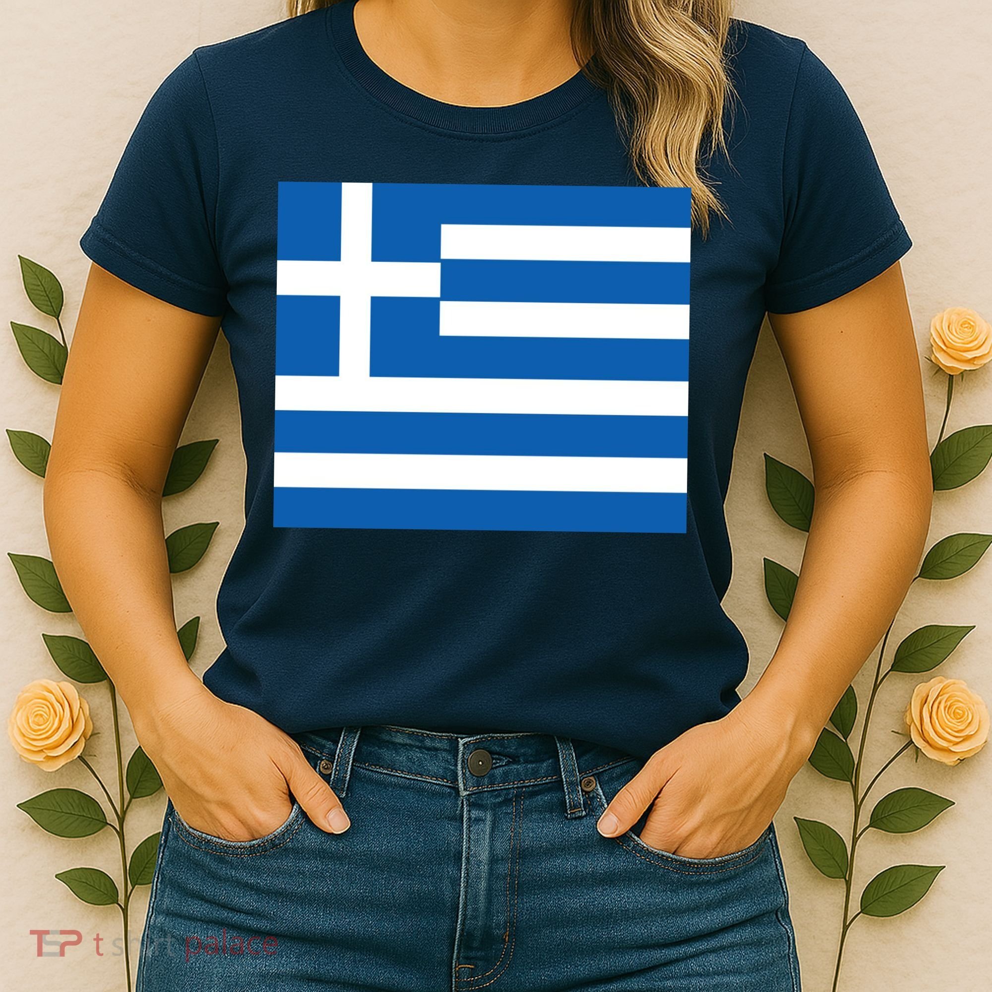 Flag of Greece Women's T-Shirt