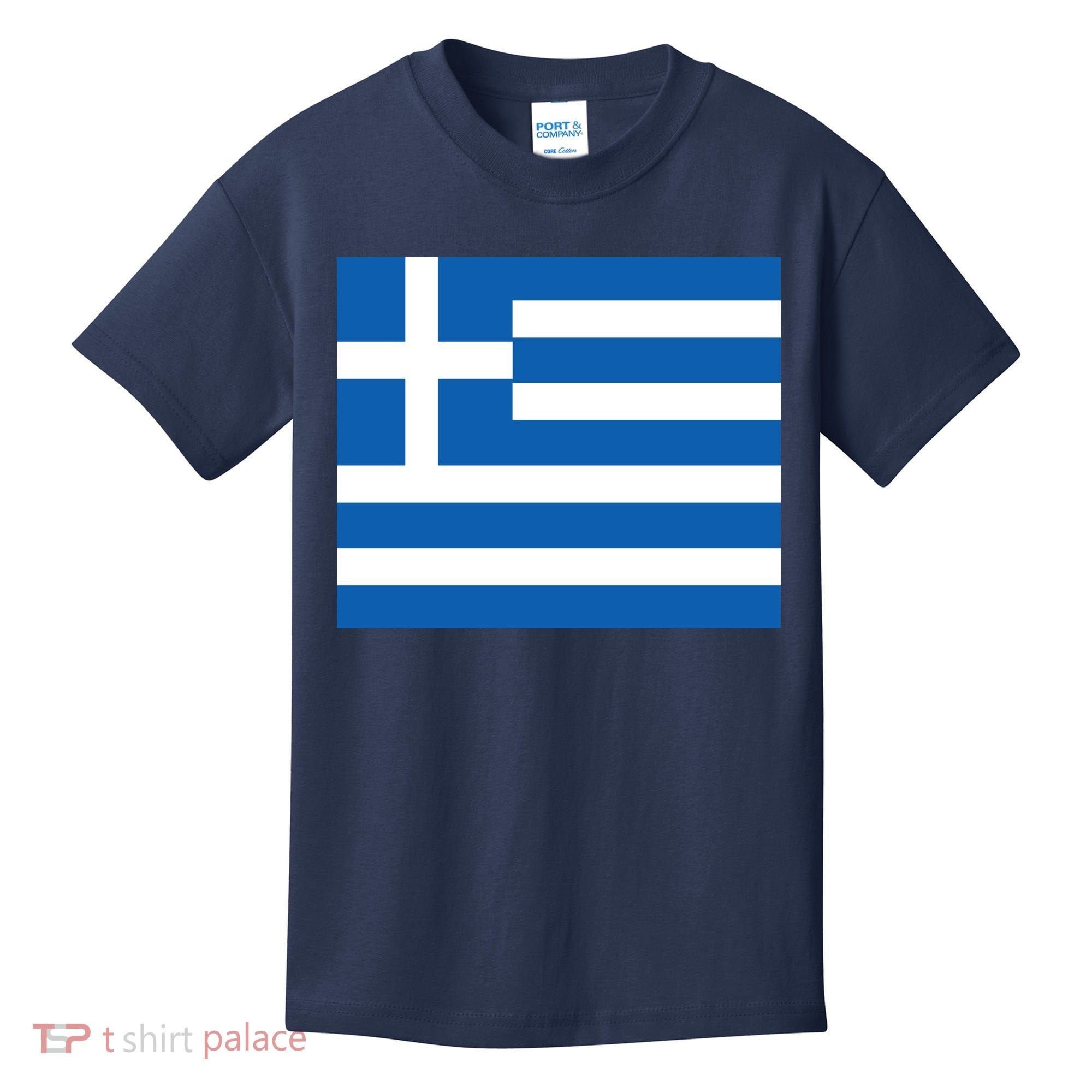 Flag of Greece Kids T-Shirt