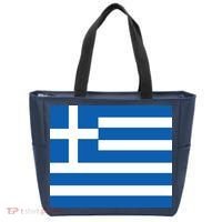Flag of Greece Tote Bag thumb 0