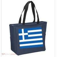 Flag of Greece Tote Bag thumb 2