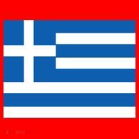 Flag of Greece Santa Hat thumb 1