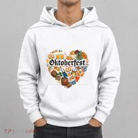 Funny Oktoberfest German Bavarian Women Beer Fest Hoodie thumb 0