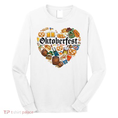 Funny Oktoberfest German Bavarian Women Beer Fest Long Sleeve Shirt