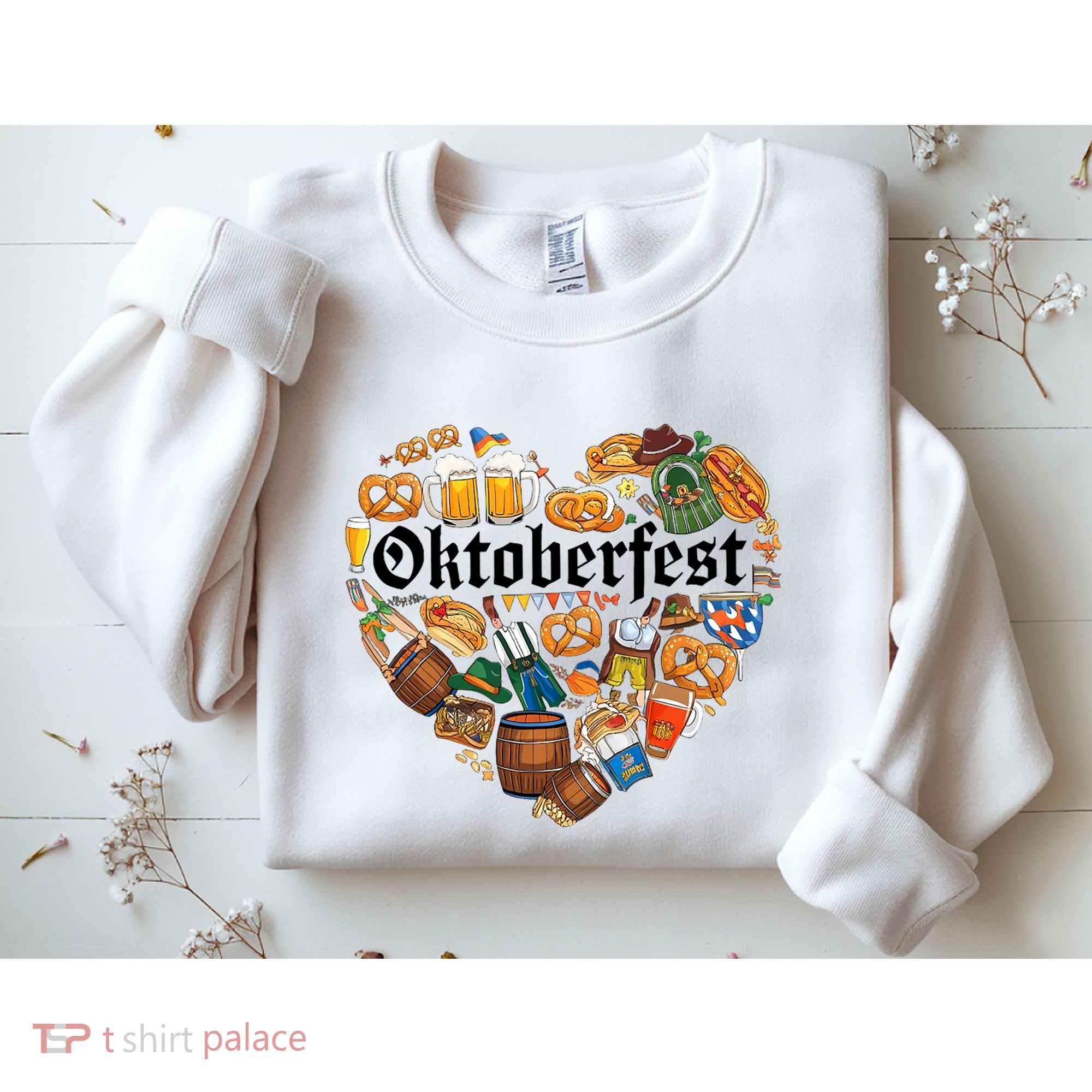 Funny Oktoberfest German Bavarian Women Beer Fest Sweatshirt