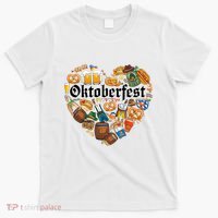 Funny Oktoberfest German Bavarian Women Beer Fest T-Shirt thumb 0