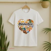 Funny Oktoberfest German Bavarian Women Beer Fest T-Shirt thumb 2