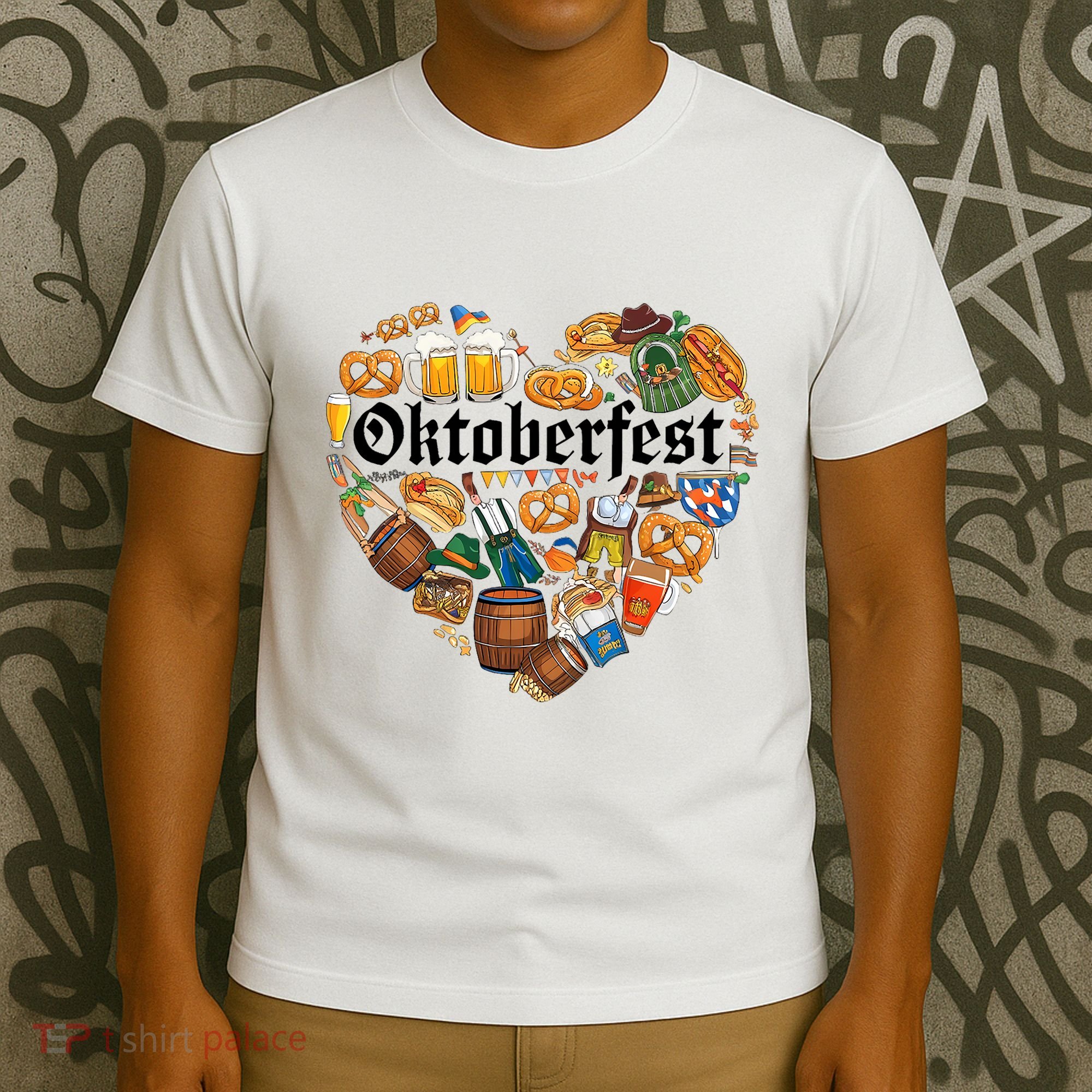 Funny Oktoberfest German Bavarian Women Beer Fest T-Shirt