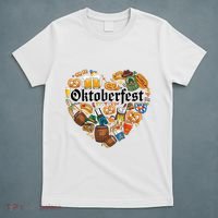 Funny Oktoberfest German Bavarian Women Beer Fest T-Shirt thumb 5