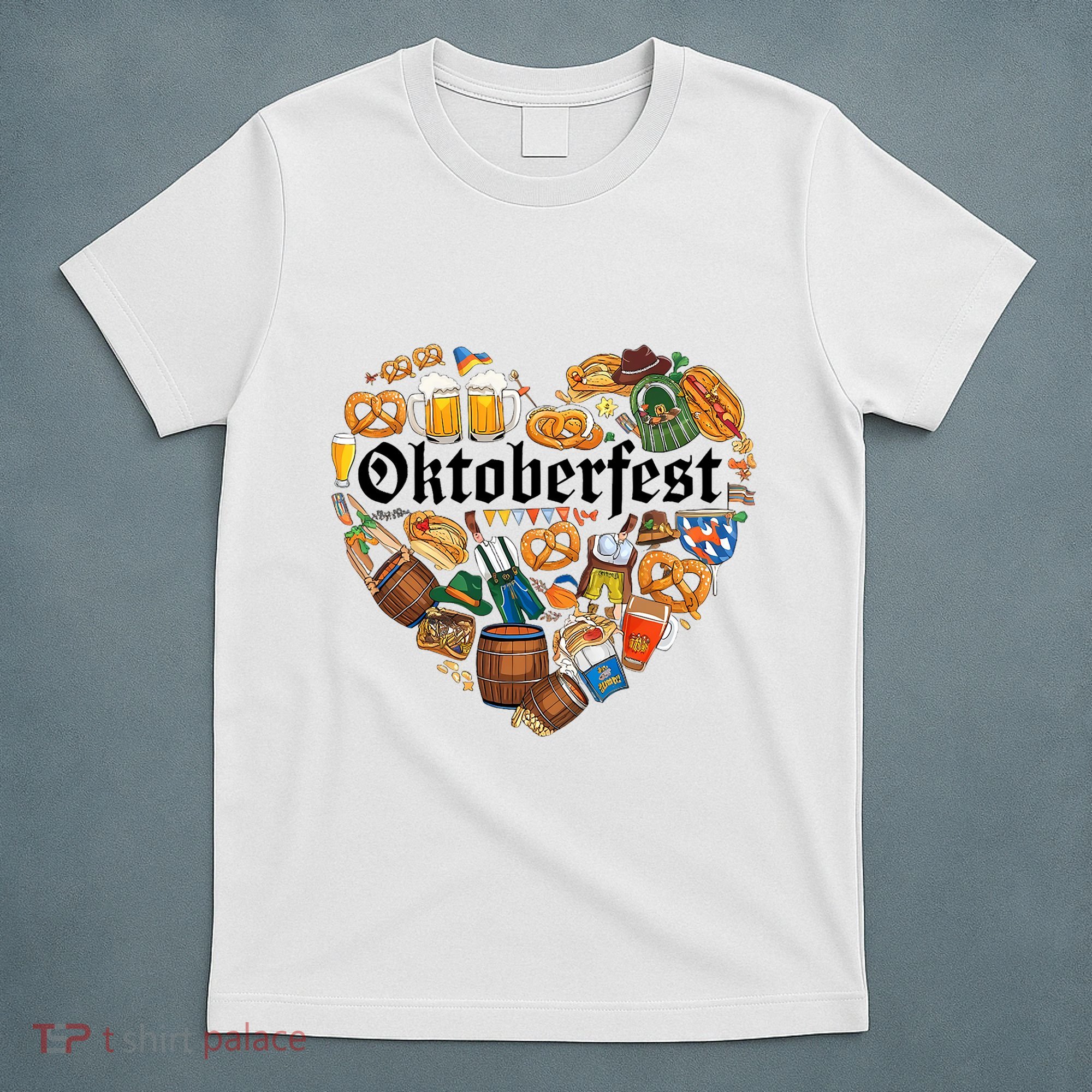 Funny Oktoberfest German Bavarian Women Beer Fest T-Shirt