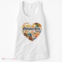 Funny Oktoberfest German Bavarian Women Beer Fest Women's Tank Top thumb 0