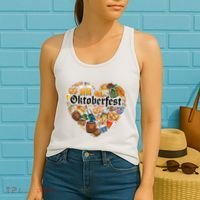 Funny Oktoberfest German Bavarian Women Beer Fest Women's Tank Top thumb 2