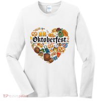 Funny Oktoberfest German Bavarian Women Beer Fest Women's Long Sleeve Shirt thumb 0