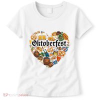 Funny Oktoberfest German Bavarian Women Beer Fest Women's T-Shirt thumb 0