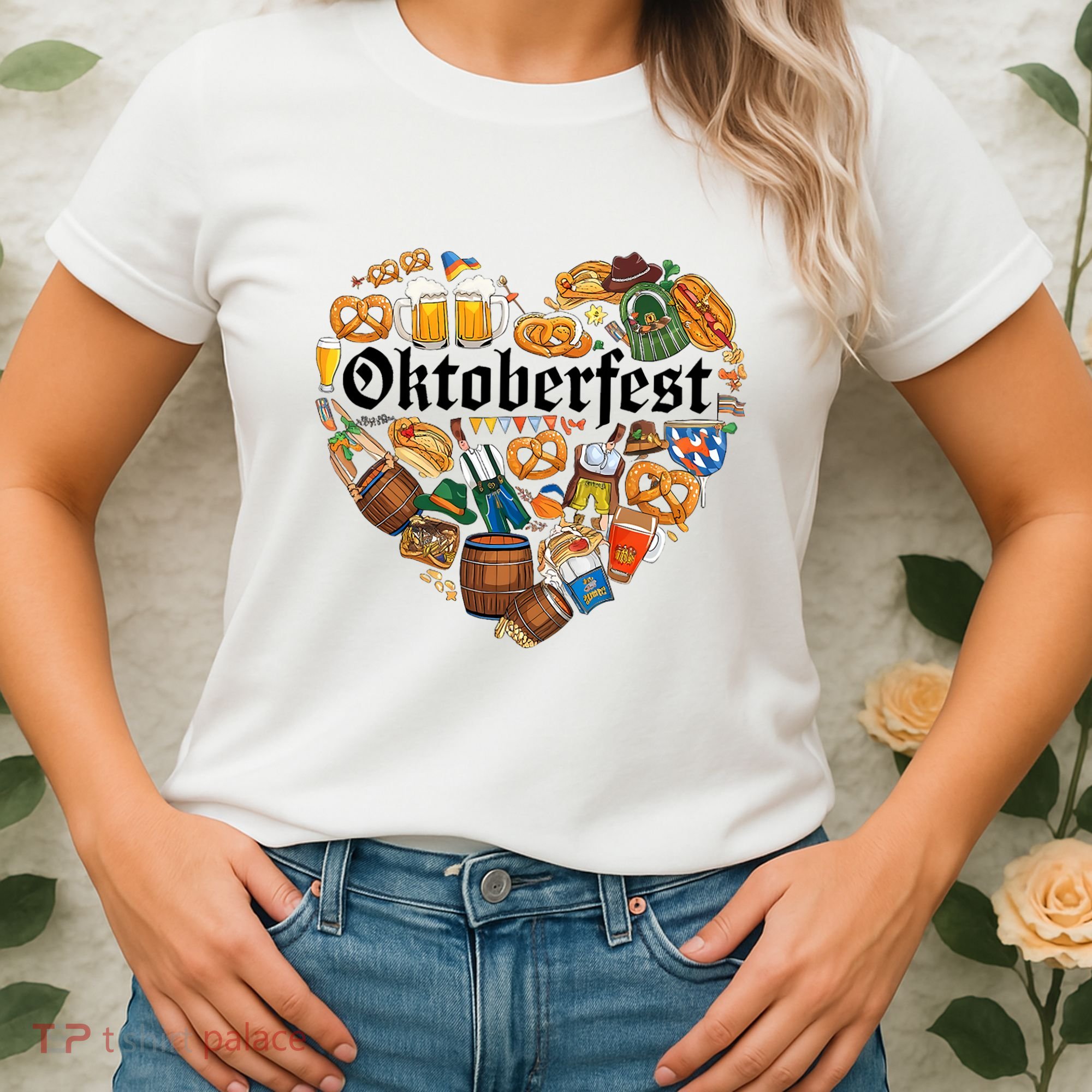 Funny Oktoberfest German Bavarian Women Beer Fest Women's T-Shirt