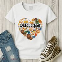 Funny Oktoberfest German Bavarian Women Beer Fest Women's T-Shirt thumb 3