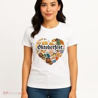 Funny Oktoberfest German Bavarian Women Beer Fest Women's T-Shirt thumb 4
