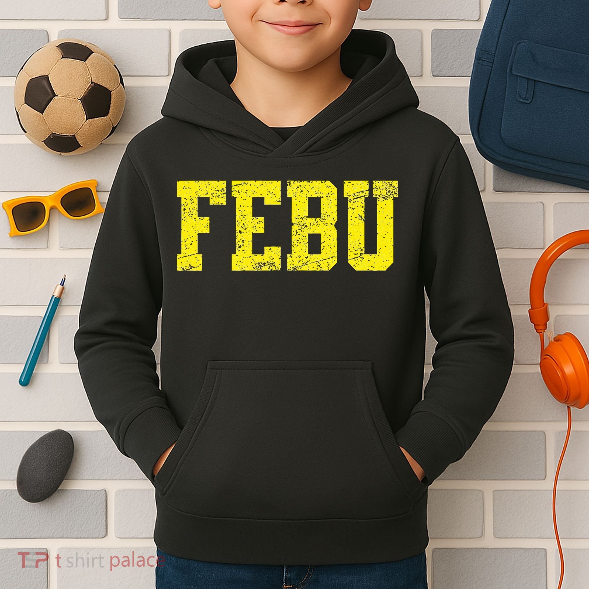 Febu Oregon Green Kids Hoodie