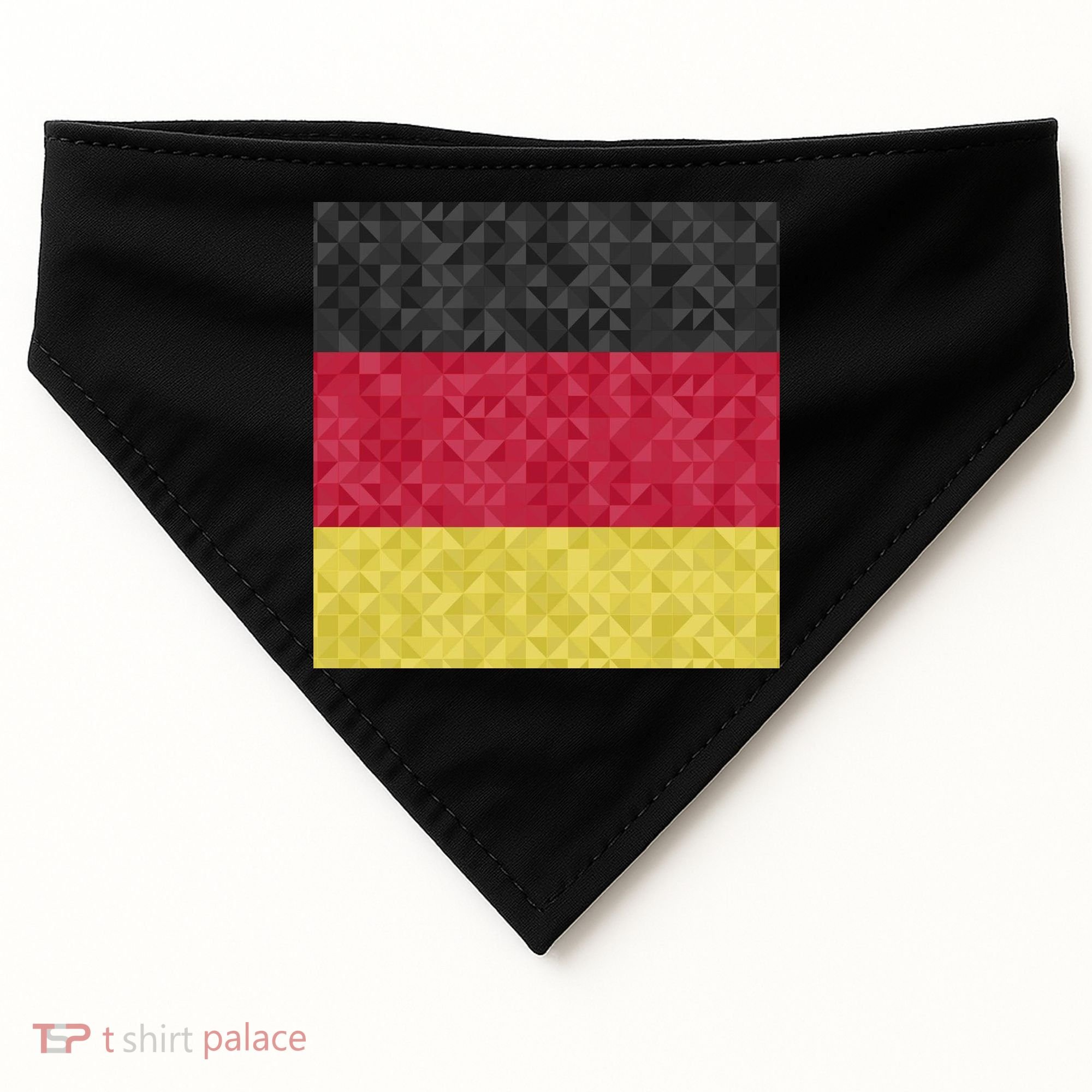 Flag Of Germany USA-Made Doggie Bandana