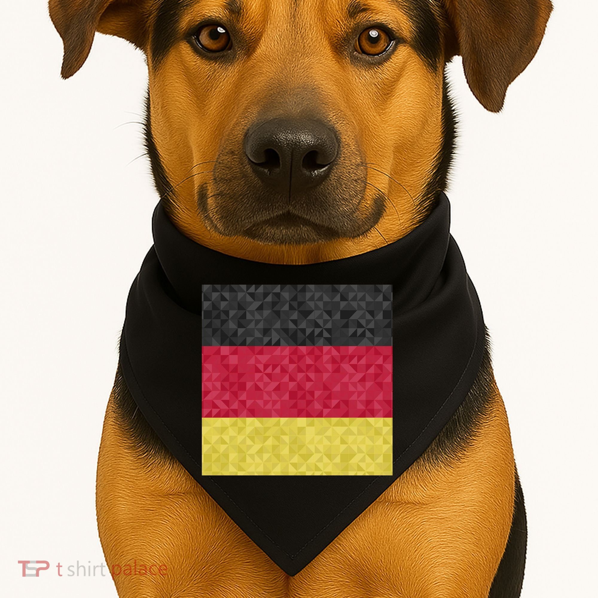 Flag Of Germany USA-Made Doggie Bandana