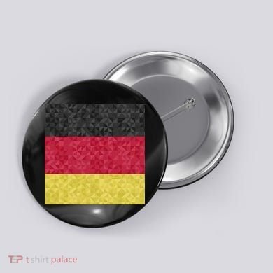Flag Of Germany Button